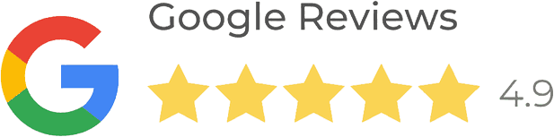Google Reviews — 4.9 stars