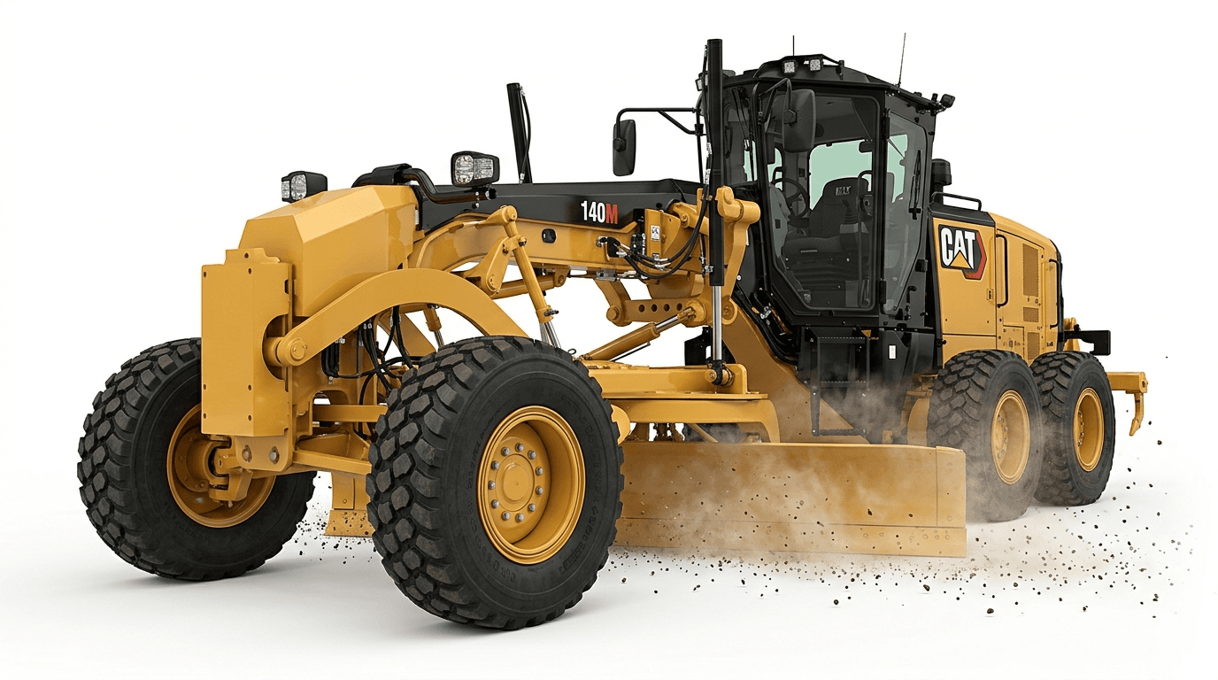 Graders rental for construction project support