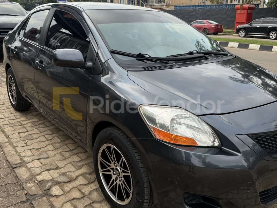 2010 Toyota Yaris available for chauffeur-driven car hire in Nigeria