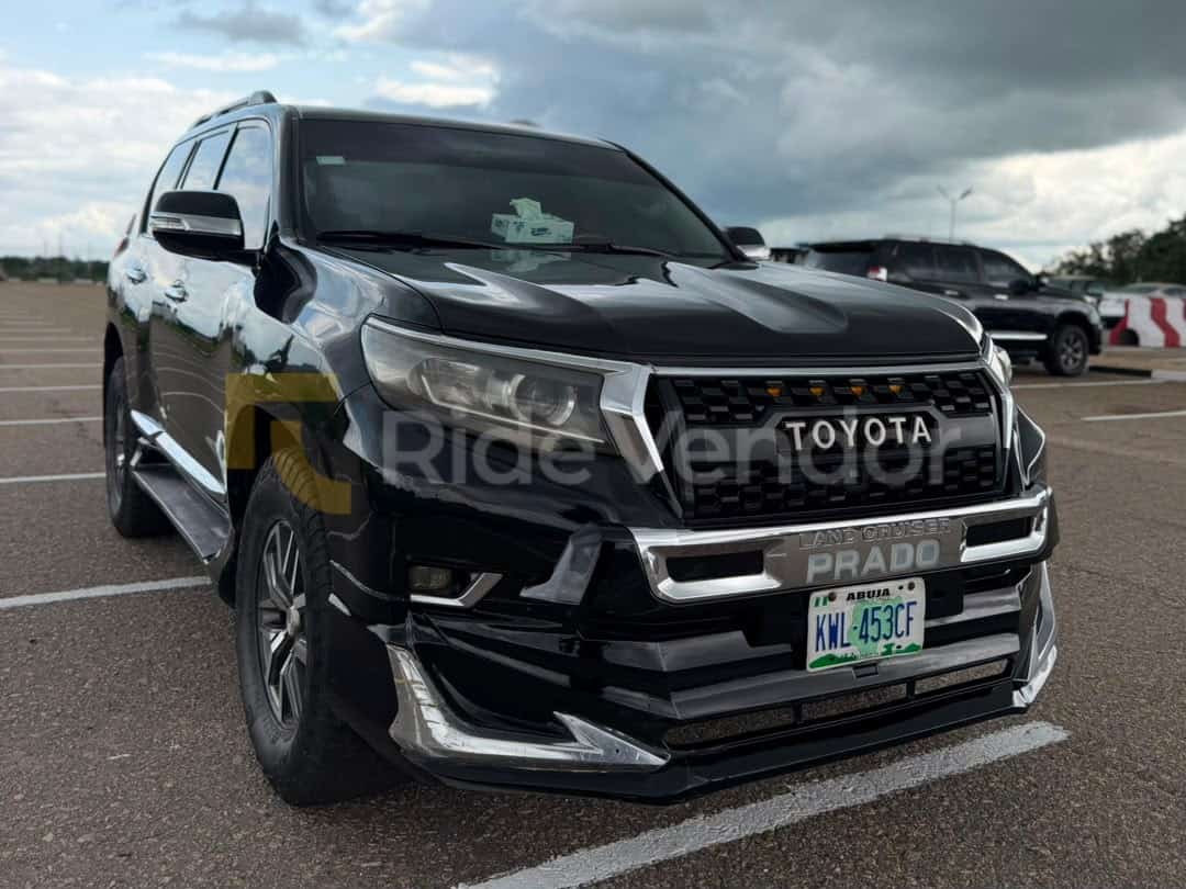 2020 Toyota Prado TXL available for chauffeur-driven car hire in Nigeria