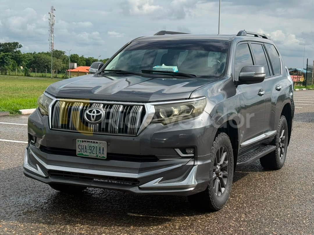 2020 Toyota Prado TXL available for chauffeur-driven car hire in Nigeria
