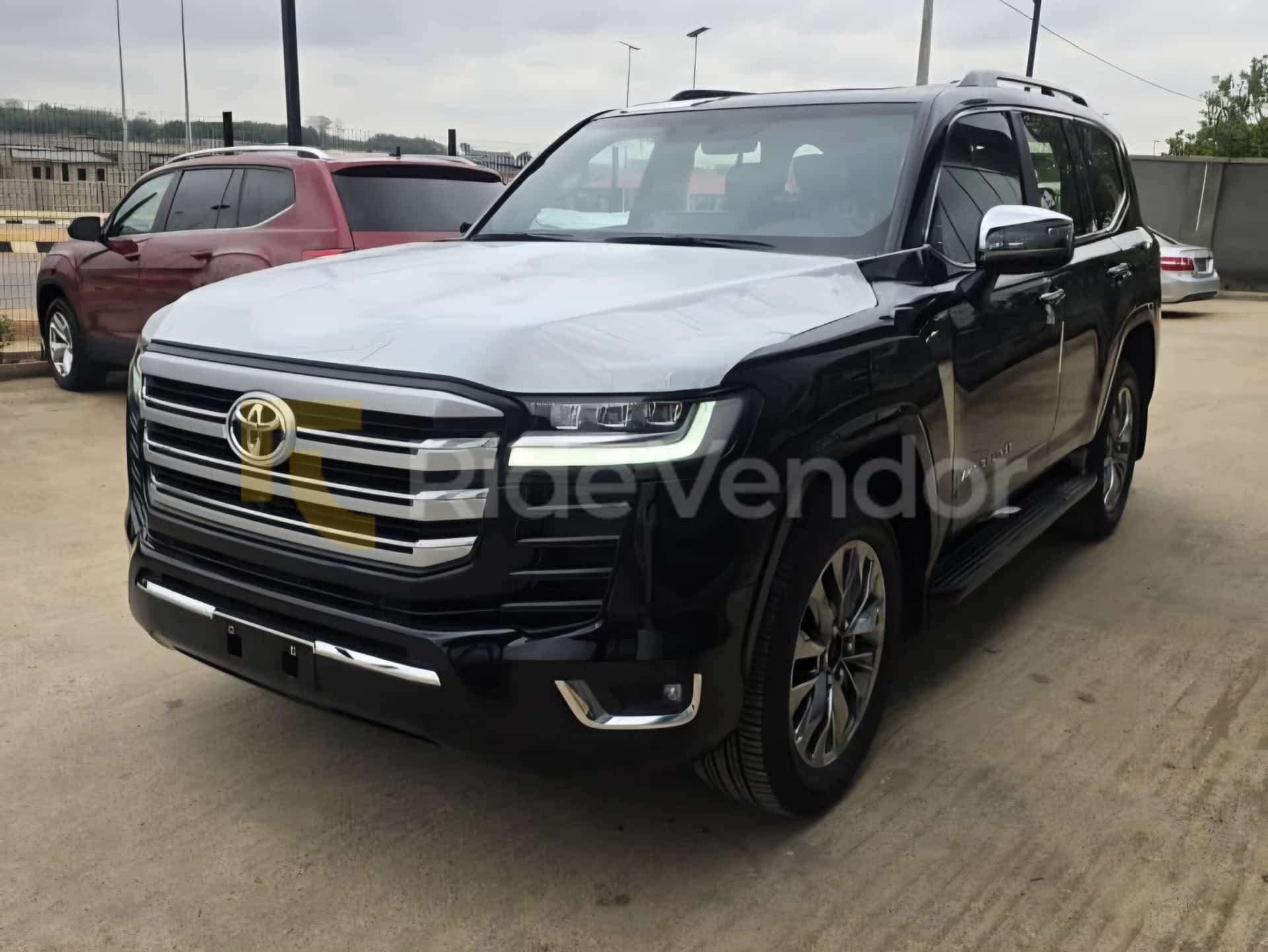 2025 Toyota Land Cruiser available for chauffeur-driven car hire in Nigeria