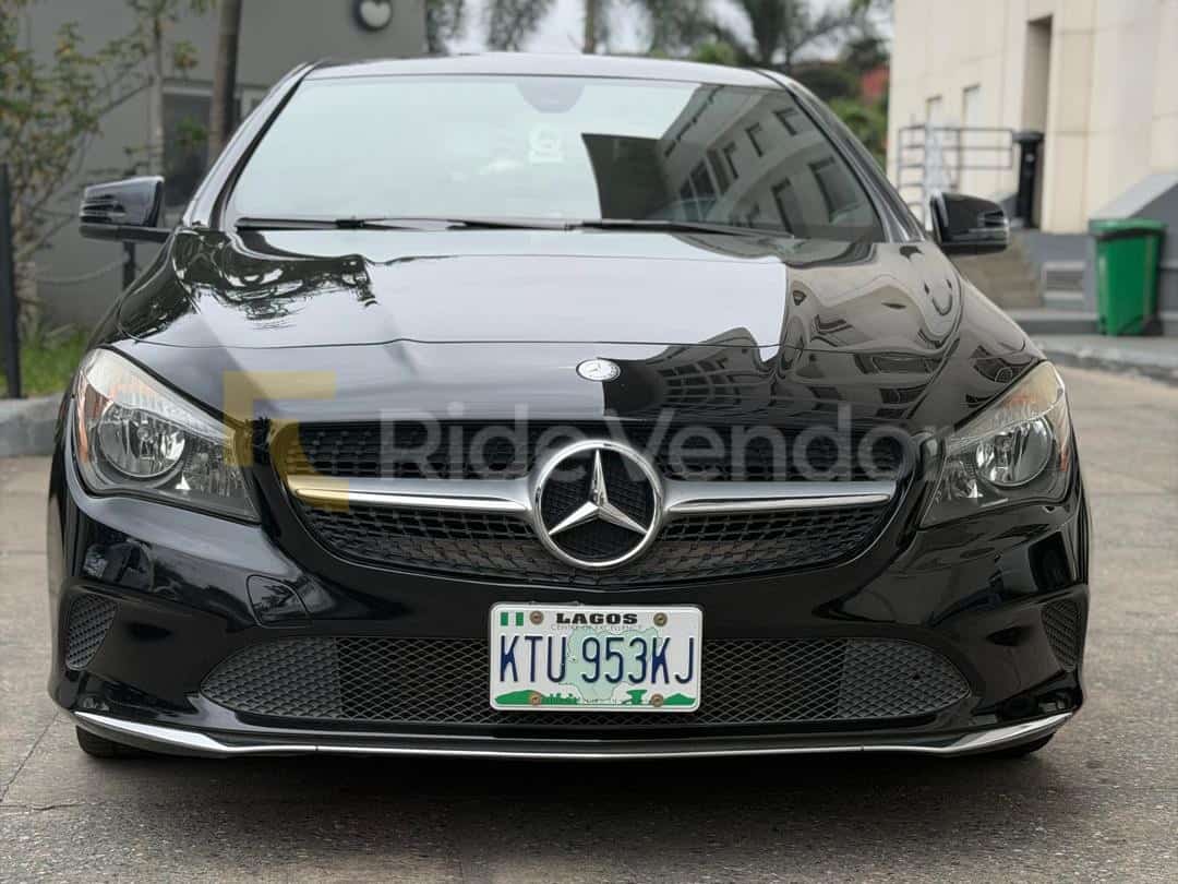 Mercedes-Benz CLA 250 available for chauffeur-driven car hire in Nigeria