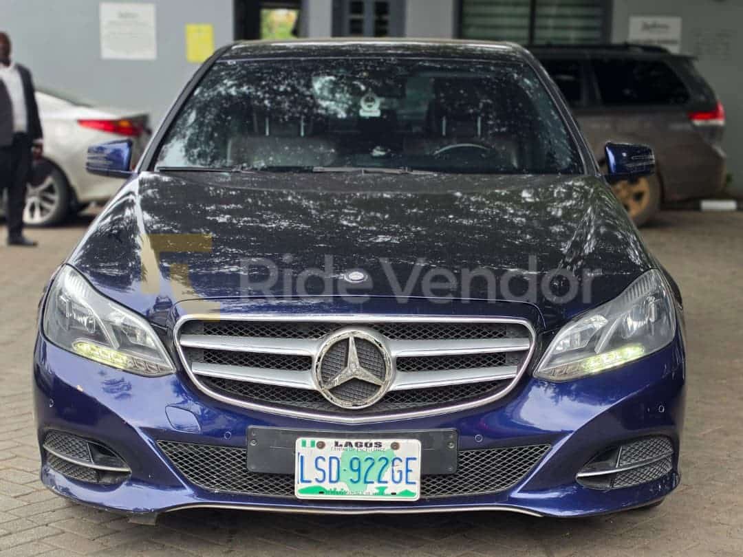 Mercedes-Benz E 350 available for chauffeur-driven car hire in Nigeria