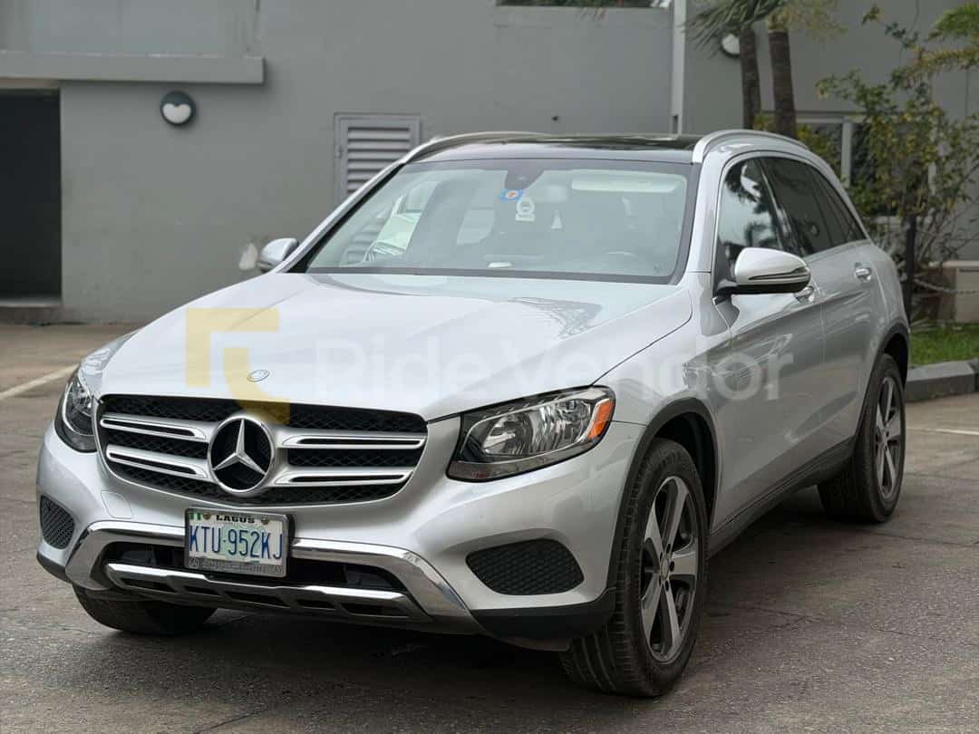 2019 Mercedes-Benz GLC 300 available for chauffeur-driven car hire in Nigeria