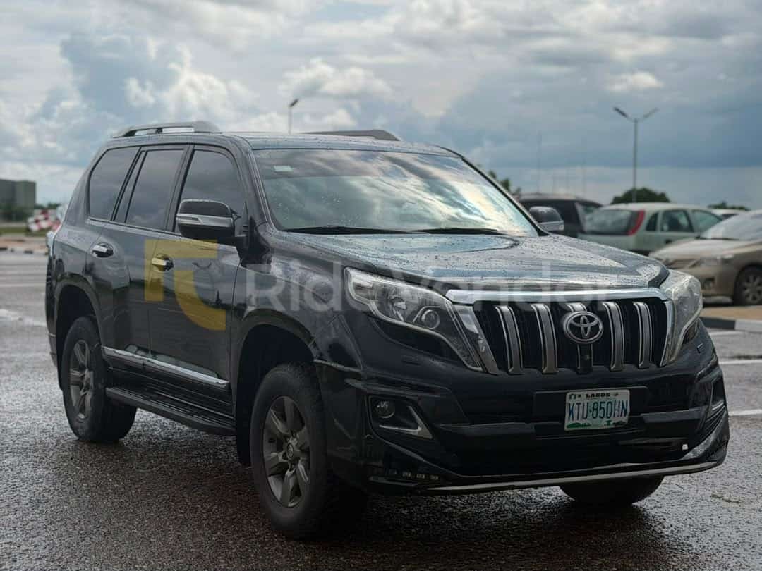 2020 Toyota Prado TXL available for chauffeur-driven car hire in Nigeria