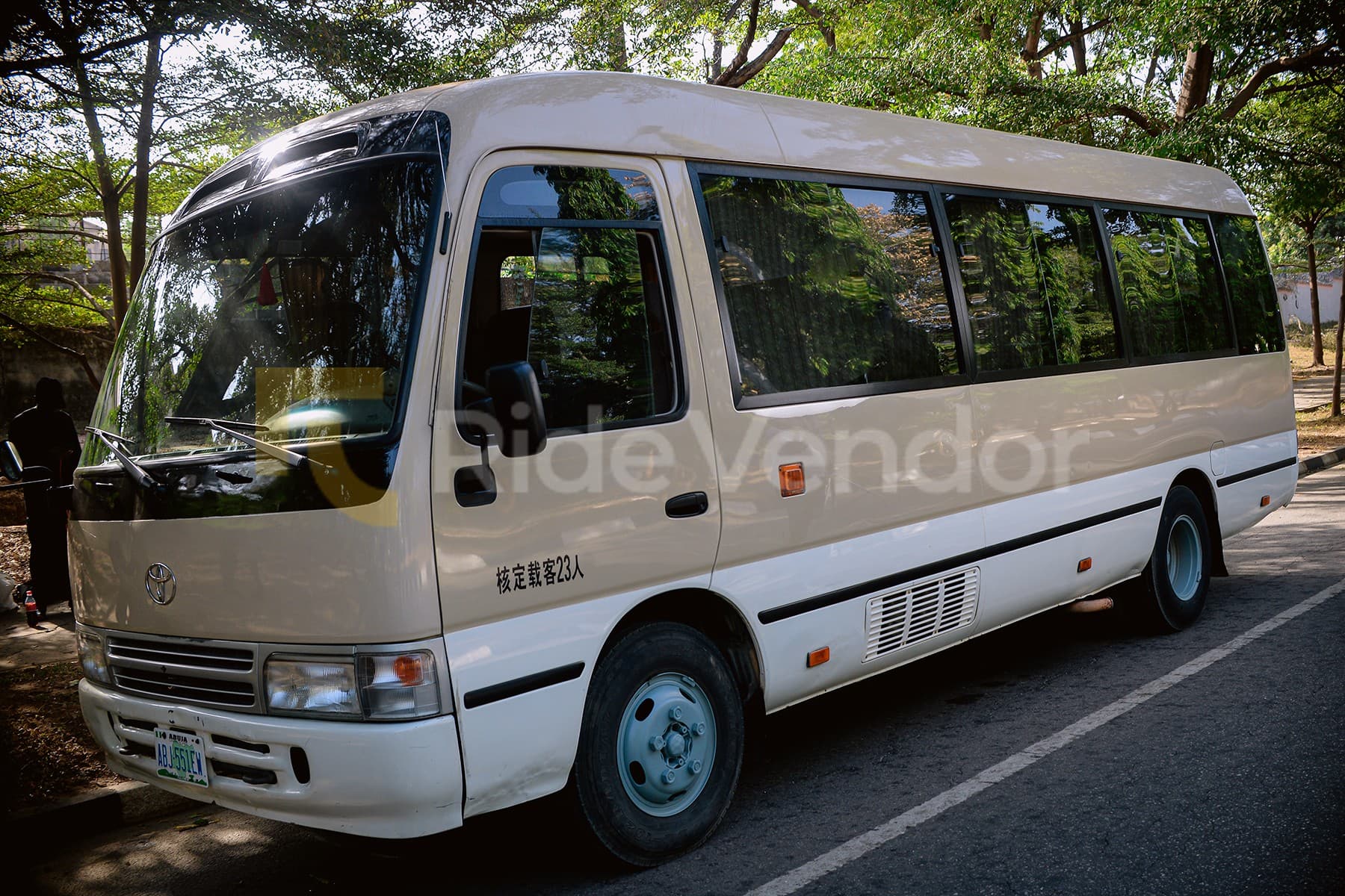 2016 Toyota Coaster Bus for Chauffeur Service in Apo