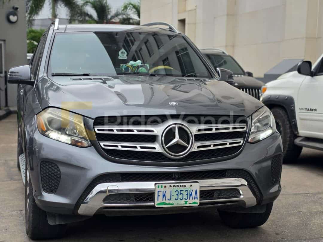 Mercedes-Benz GLS 450 available for chauffeur-driven car hire in Nigeria